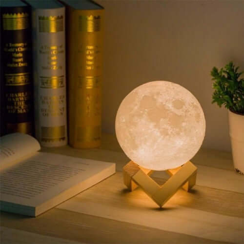 GlowTree - Lampada Mistica a Forma di Luna