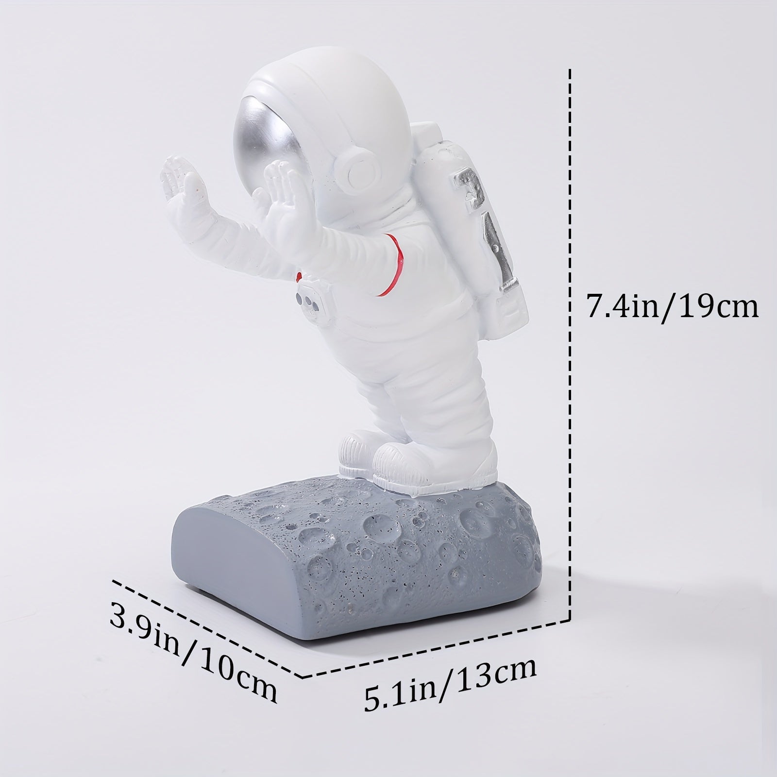 SpaceHold - 2 unidades de Suportes para Livros de Astronauta para Livros Pesados