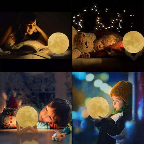 GlowTree - Lampada Mistica a Forma di Luna