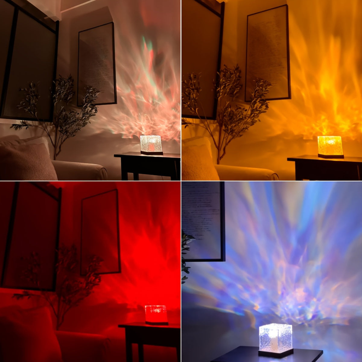 OceanWave - 16 Colors LED Night Light with Wave Effect