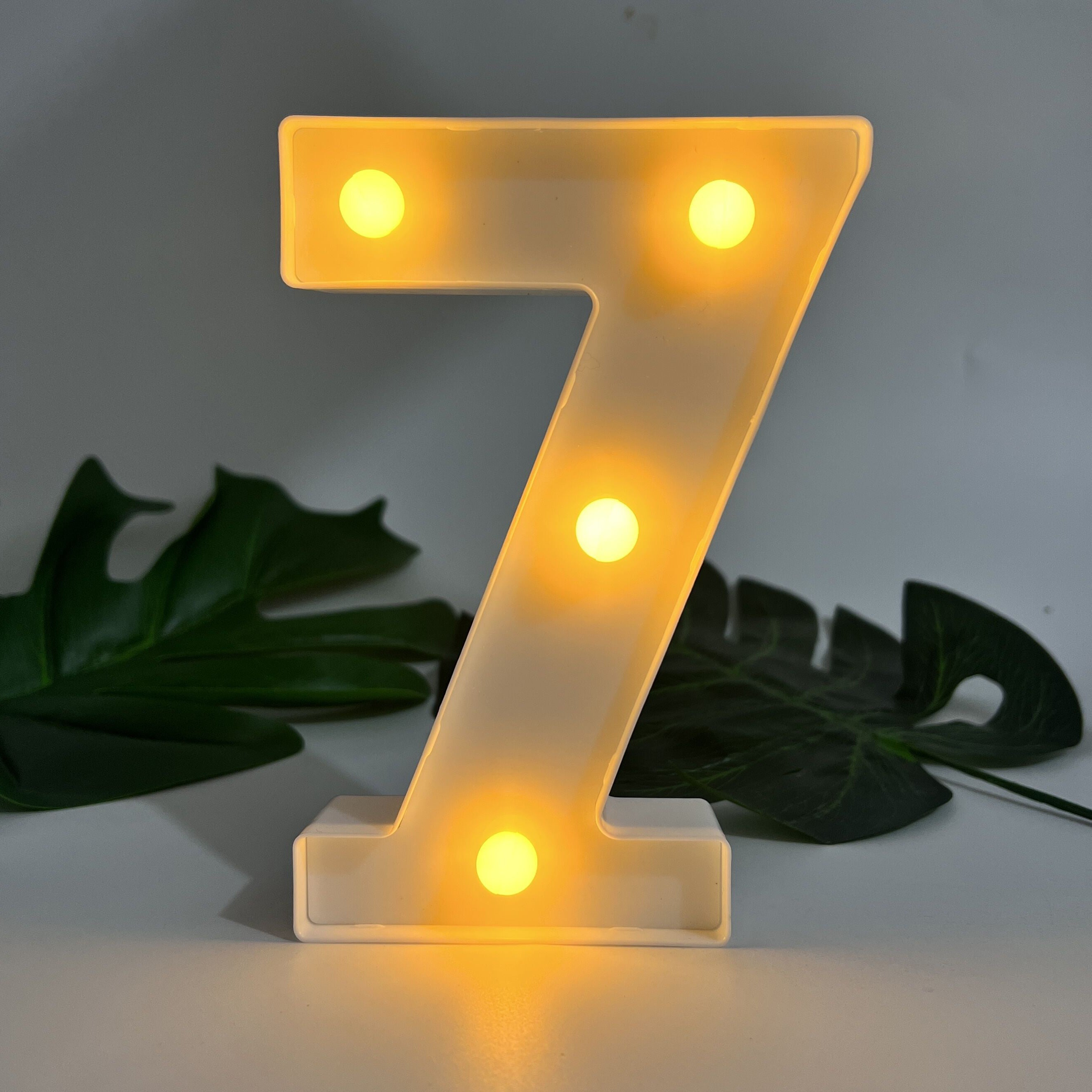 AlphaGlow - LED Decorative Letter Lamp with Battery Power Supply