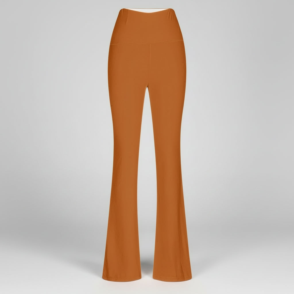 Dames Broek Wide Leg Flowy Stretch Comfort Lange Pantalon