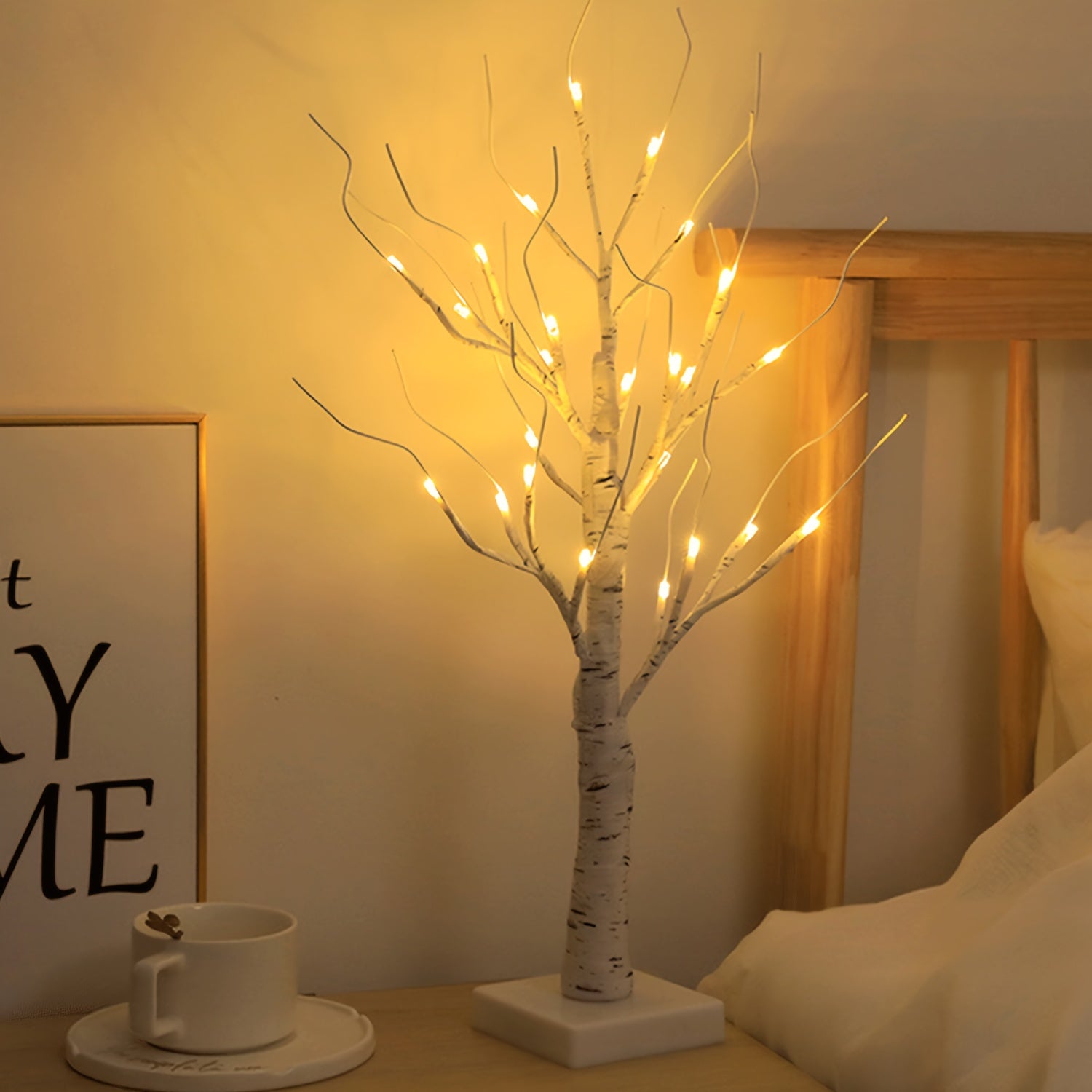 GlowTree - LED Chalkboard Tree with Adjustable Branches