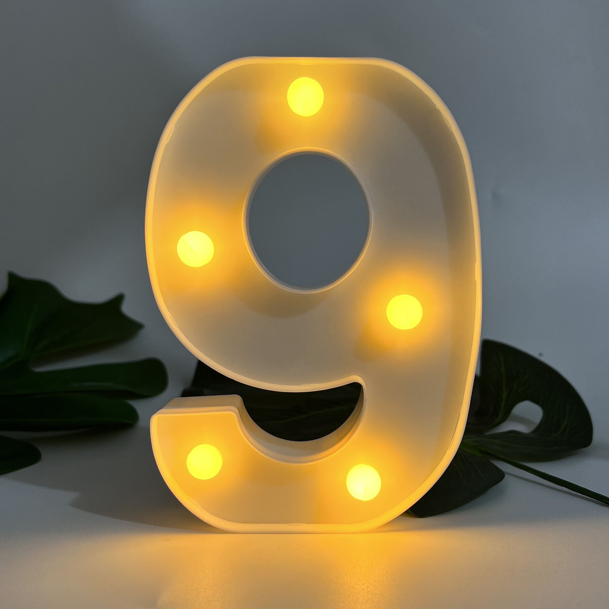 AlphaGlow - LED Decorative Letter Lamp with Battery Power Supply