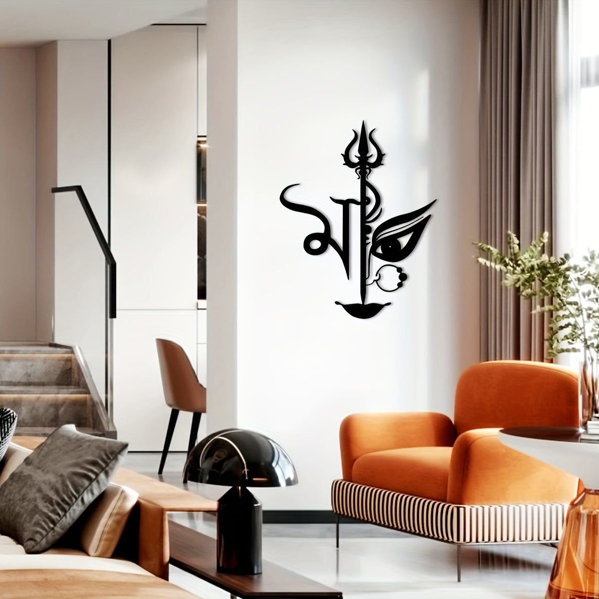 DurgaWandkunst - Gran decoración de hierro