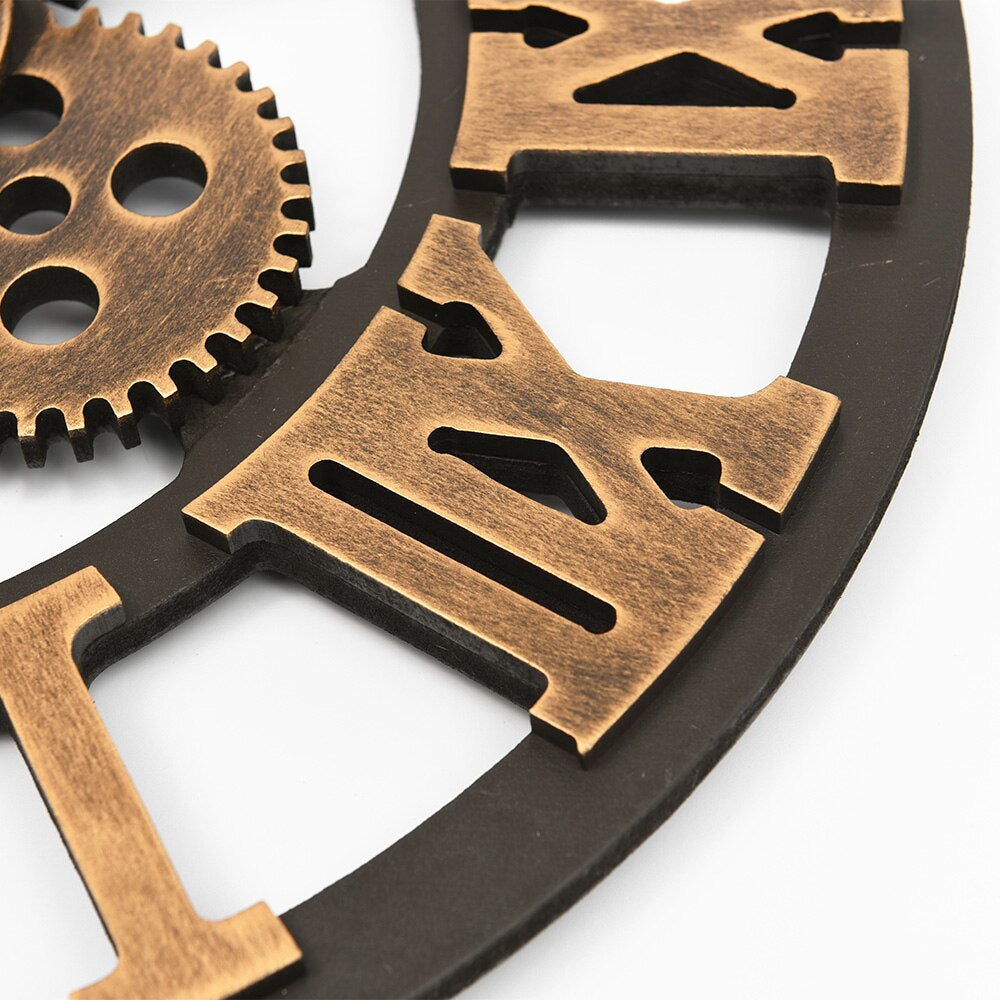 Orologio da parete Eleganza Dorata