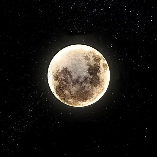 LunaGlow - Modern Moon Wall Lamp