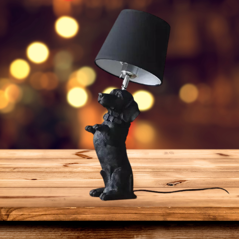 ArtPuppy - Lampada da Tavolo in Stile Deco