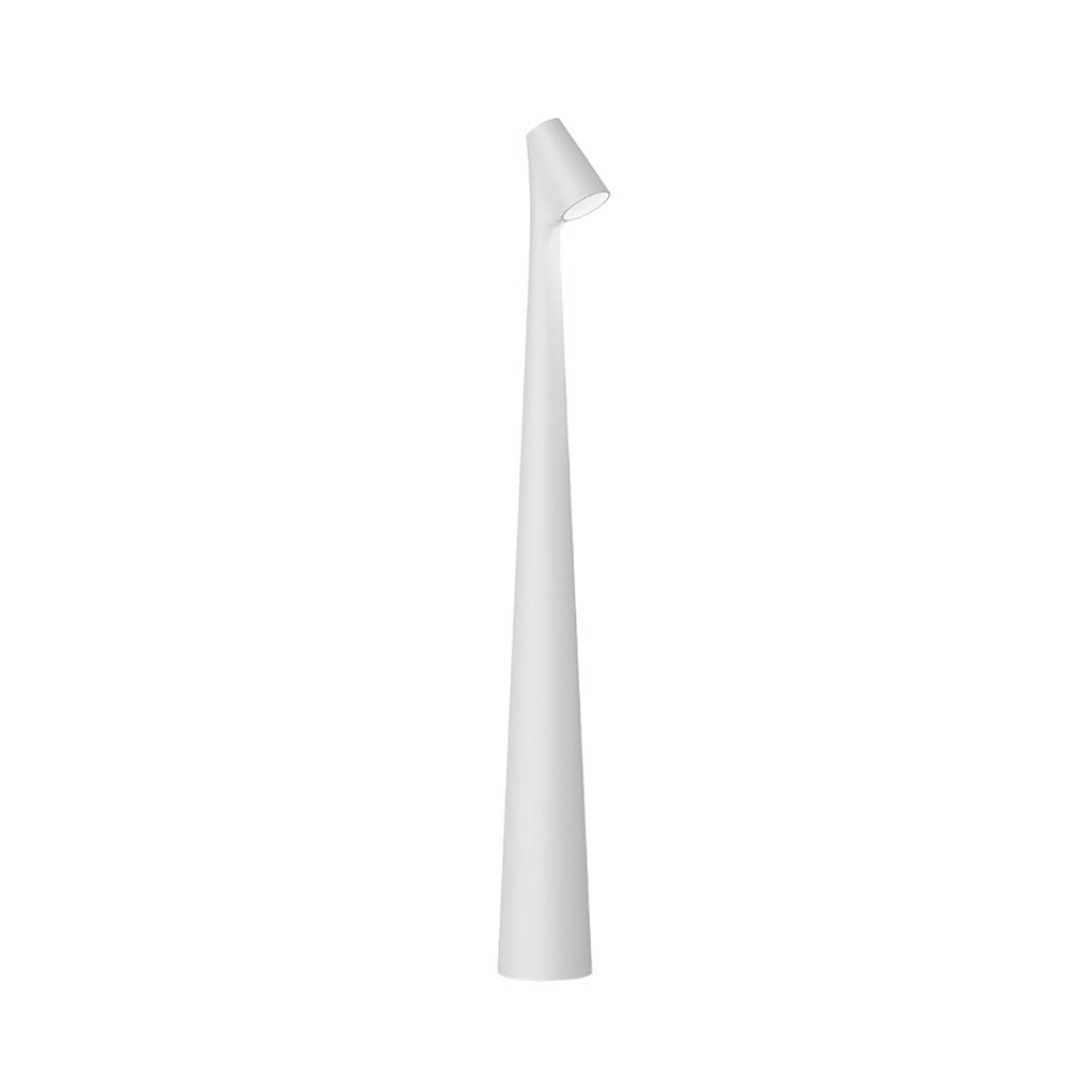 AuroraGlow - Stylish Conical Table Lamp with Downlight and USB Charging Capability