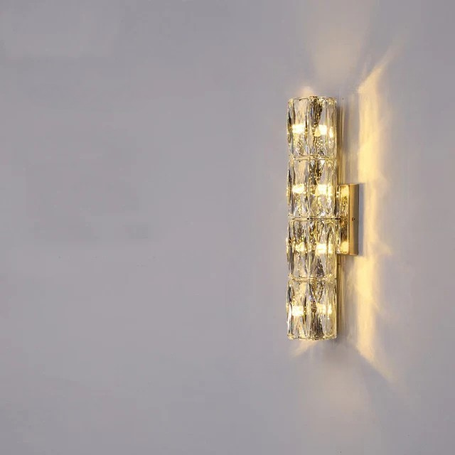 CrystalLuxe - Royal Bedroom Wall Lamp