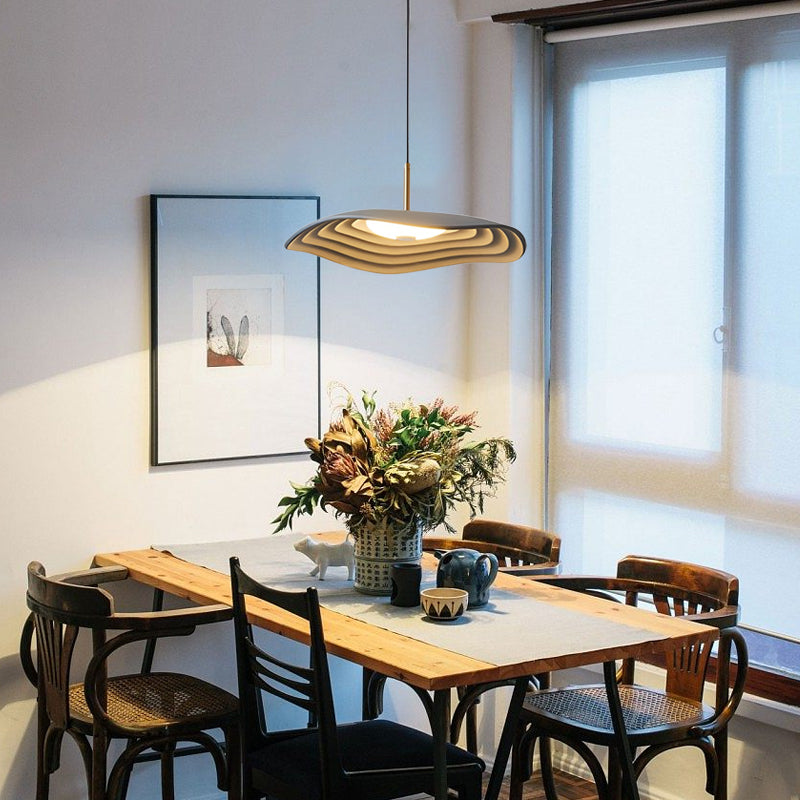GlowSphere - Mid-Century LED Hanglamp voor Eetkamer en Keuken