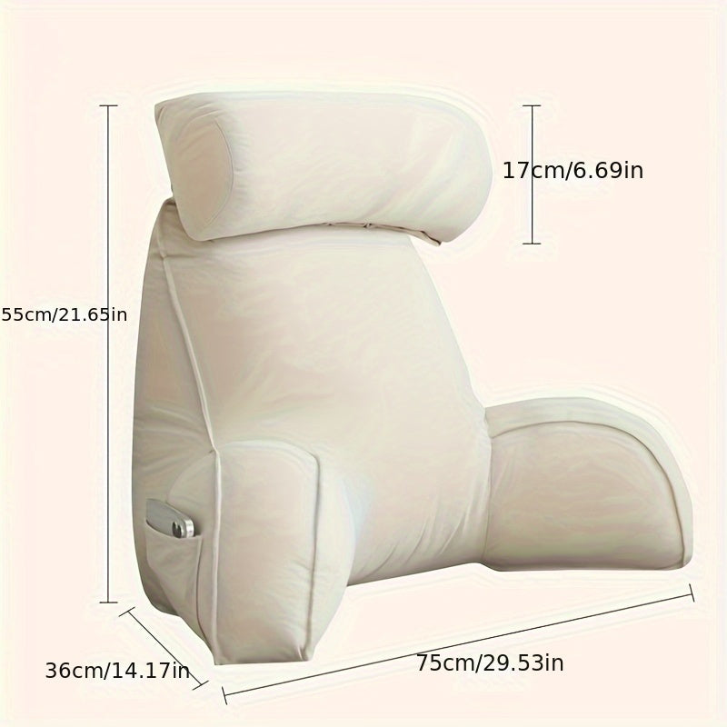 Cuscino Supporto Lombare - Cuscino Schienale Multifunzionale per Divano, Letto e Lettura, Design per Tutte le Stagioni