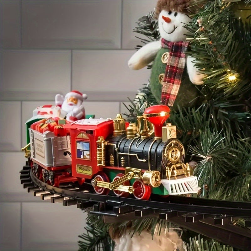 KerstTreno - Set Treno Elettrico con Musica e Suoni