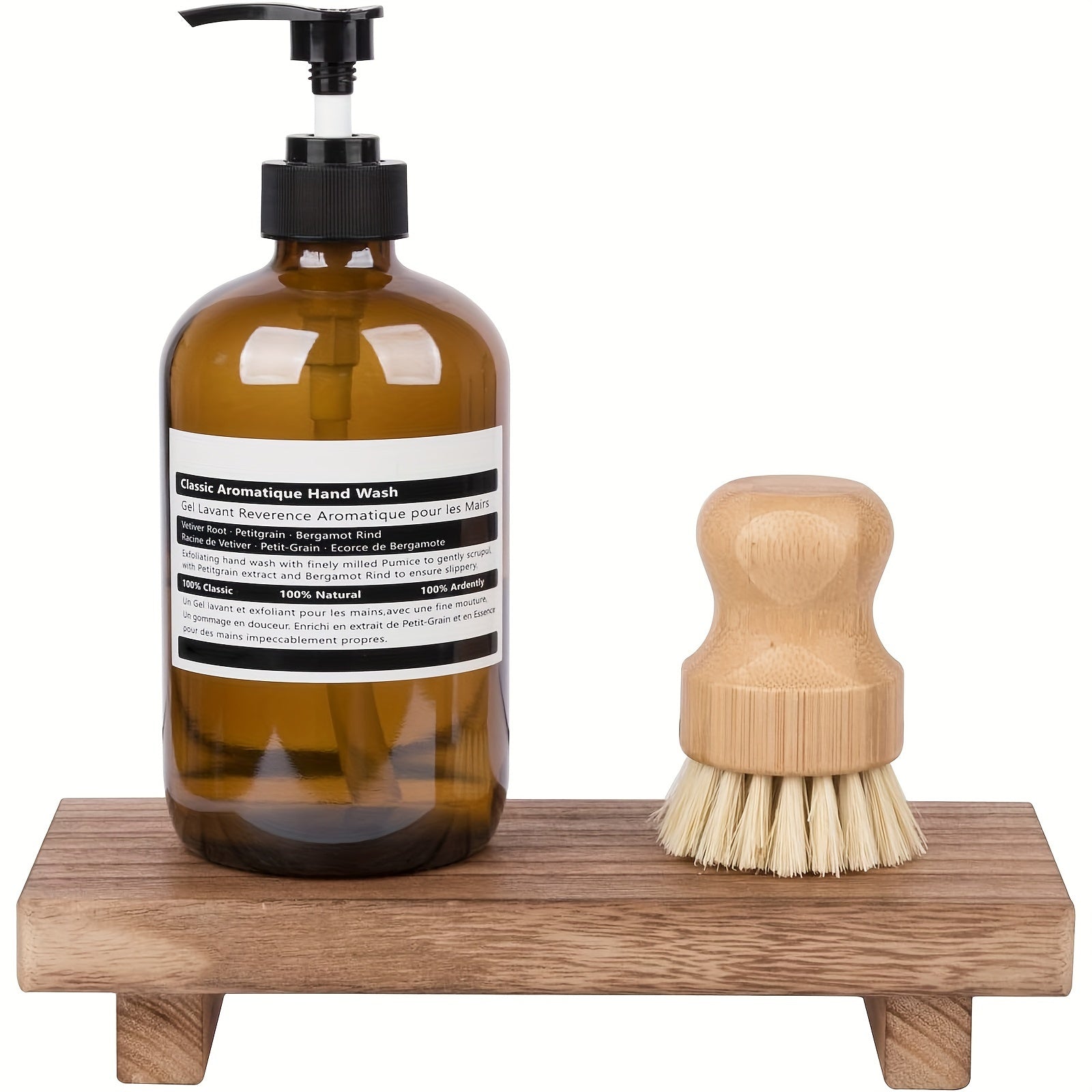 Vassoio in Legno - Cassetto Rustico per Bagno e Decorazione in Stile Fattoria