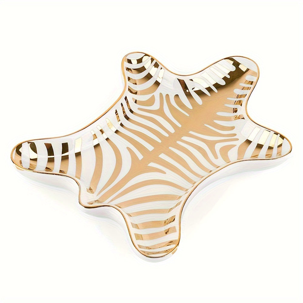 CerâmicaPrato - Prato Decorativo de Cerâmica | Para Anéis, Pulseiras e Brincos