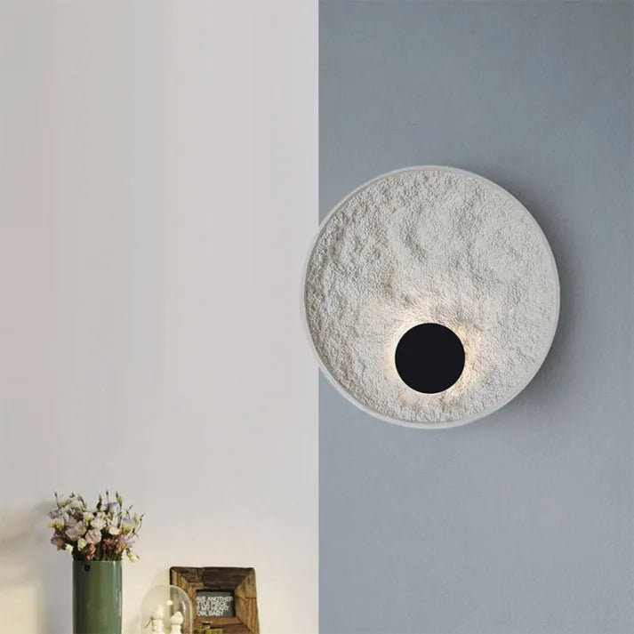 LunaGlow – Round Moon Wall Lamp