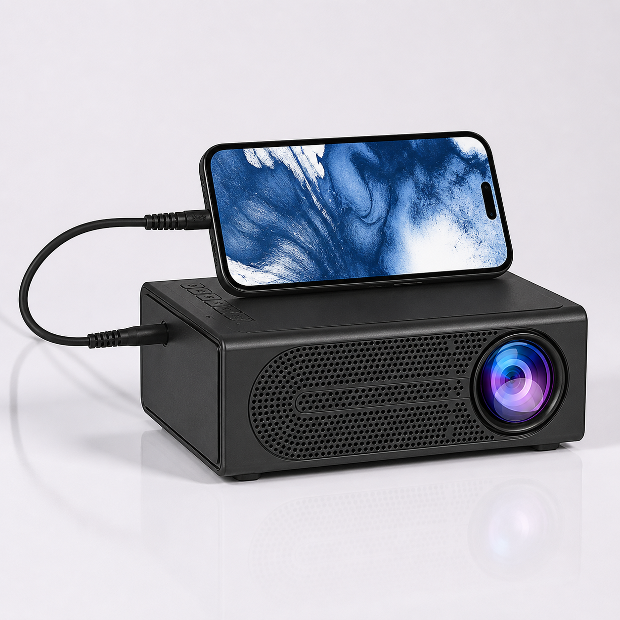 Mini proiettore WK HD USB portatile cinema a casa