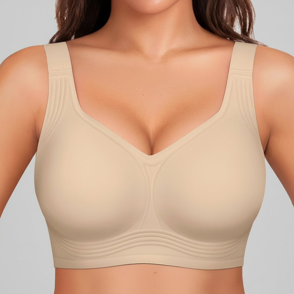 Ladies Seamless Comfort Bra Without Underwire Full Support