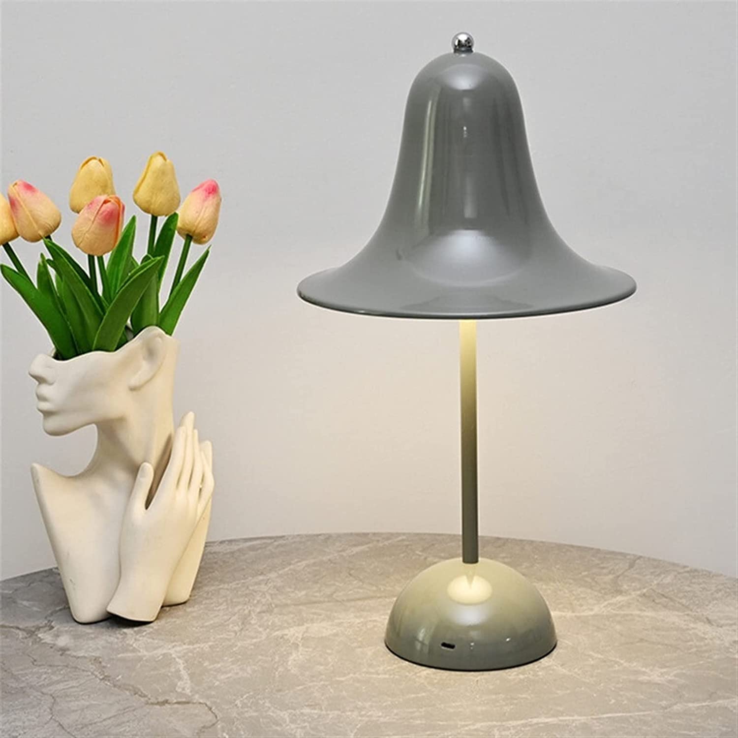 Lampada da tavolo dimmerabile a forma di campana Jaras