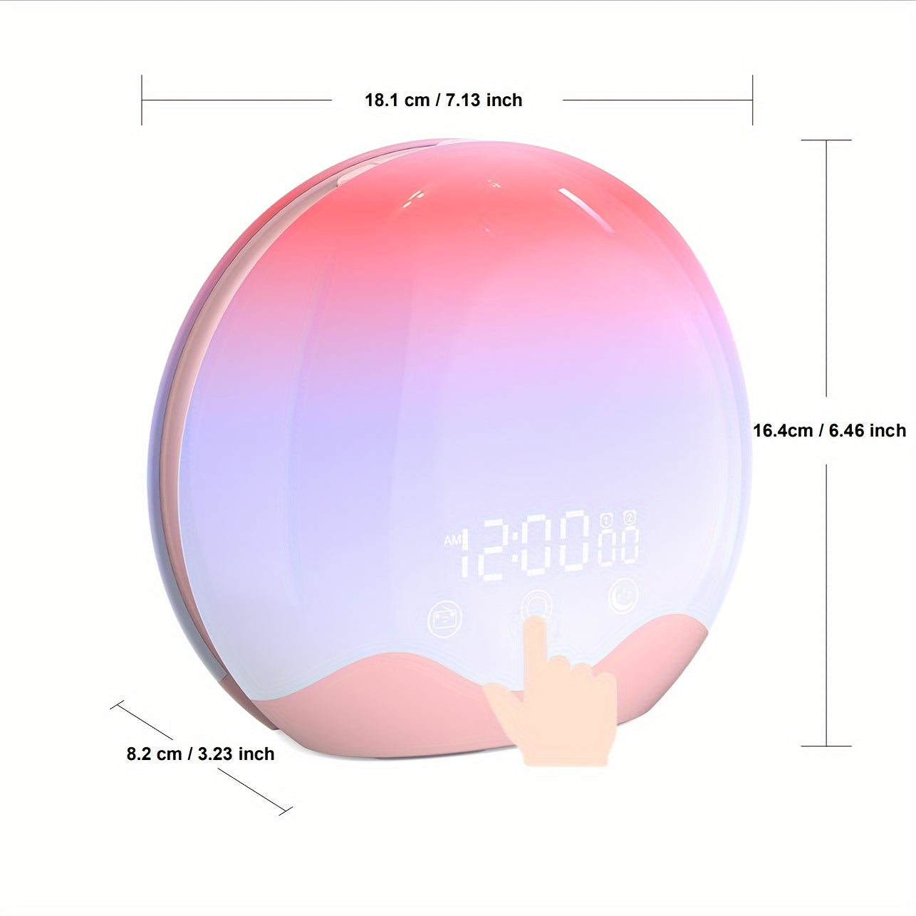SunGlow - Sunrise Alarm Clock With Soothing Light