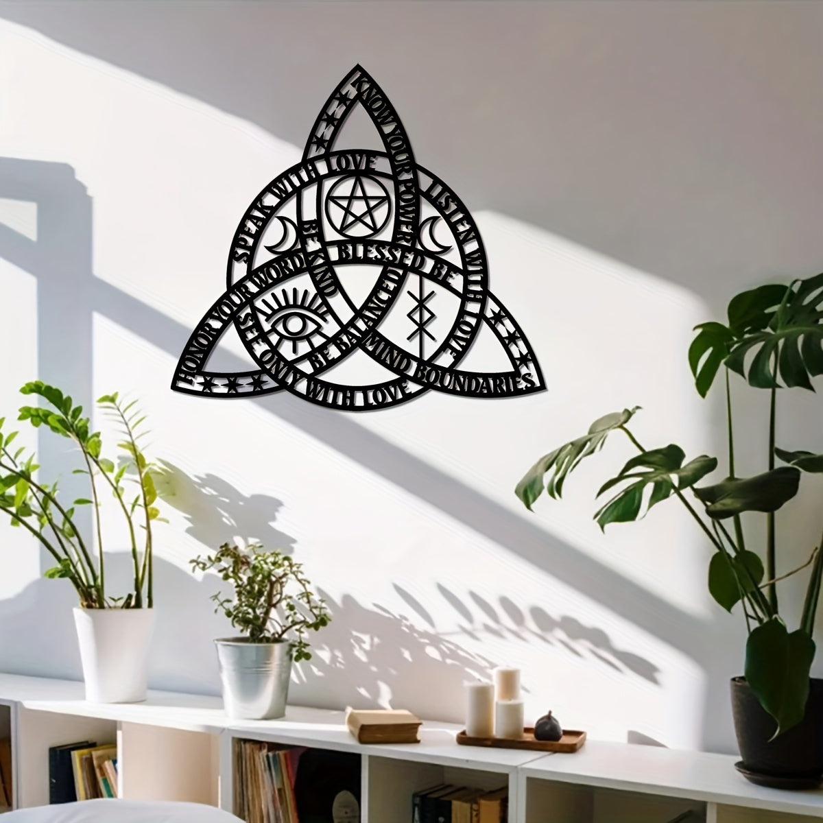 CelticKnot - Good Witch Celtic Knot Metal Wall Art