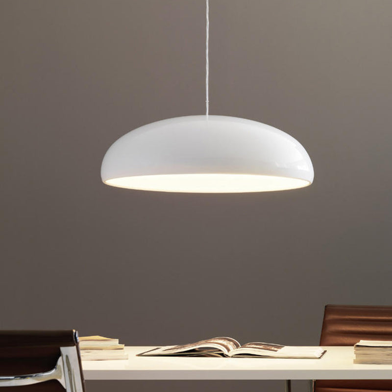 Lámparas colgantes LED Celestia Ronde - Metal blanco para dormitorio y sala de estar