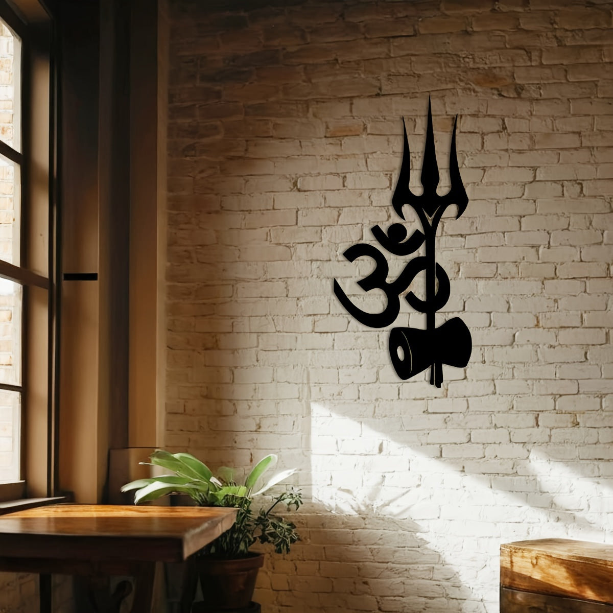 ShivaDecor - Adiyogi Metal Wall Sculpture