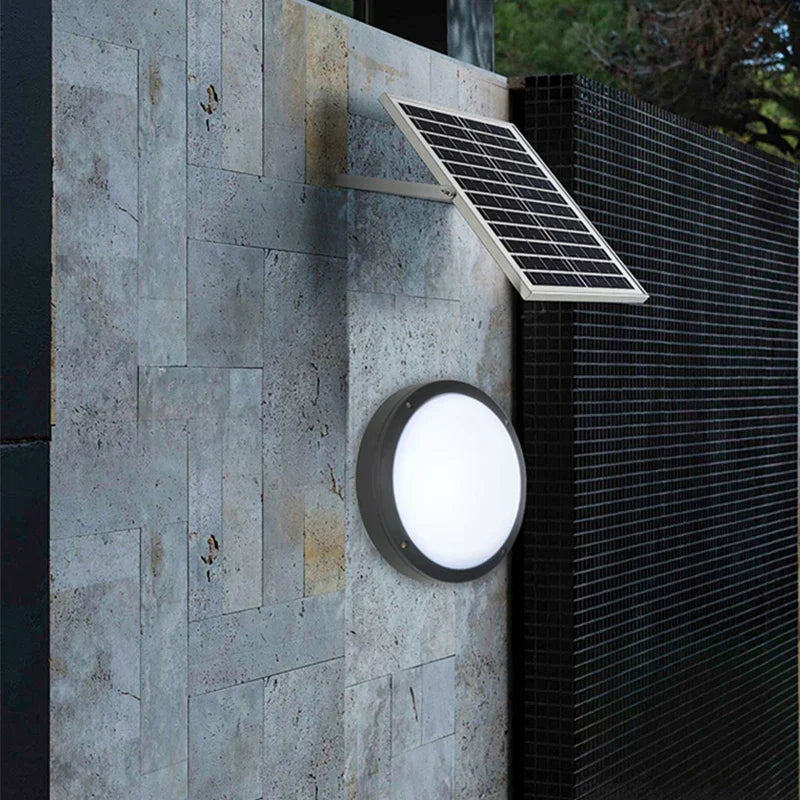 LumiRond - Weatherproof LED Wall Lamp for Outdoors – Modern Outdoor Lighting