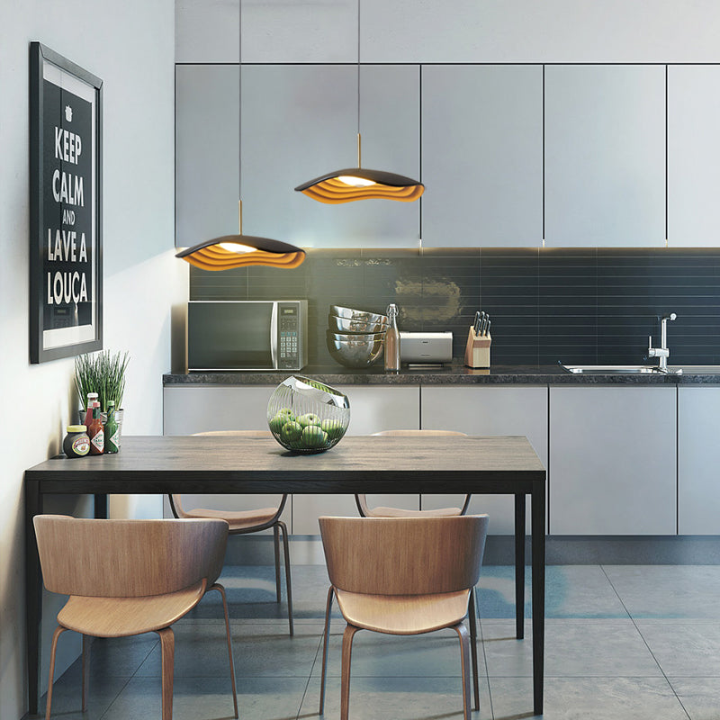 GlowSphere - Mid-Century LED Hanglamp voor Eetkamer en Keuken