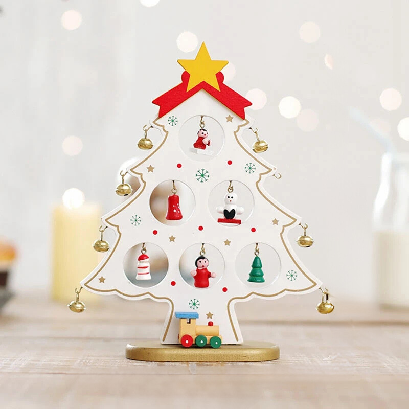 ElegantBoom - Wooden Christmas Decoration for Desk
