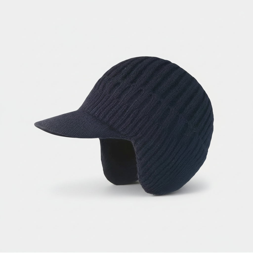 Knitted Beanie Cap Warm Winter Headwear