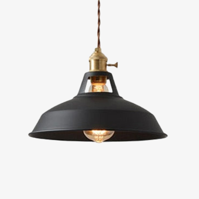 ColorVibe Candeeiro Suspenso Elegante em Metal com Lâmpada LED para Quartos Coloridos