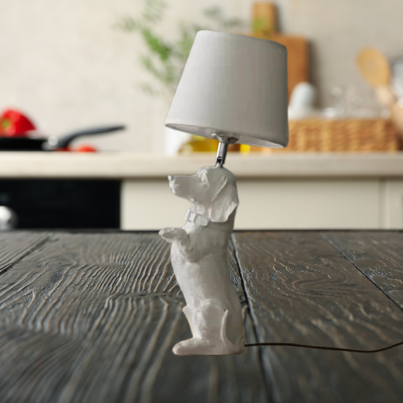 ArtPuppy - Lampada da Tavolo in Stile Deco