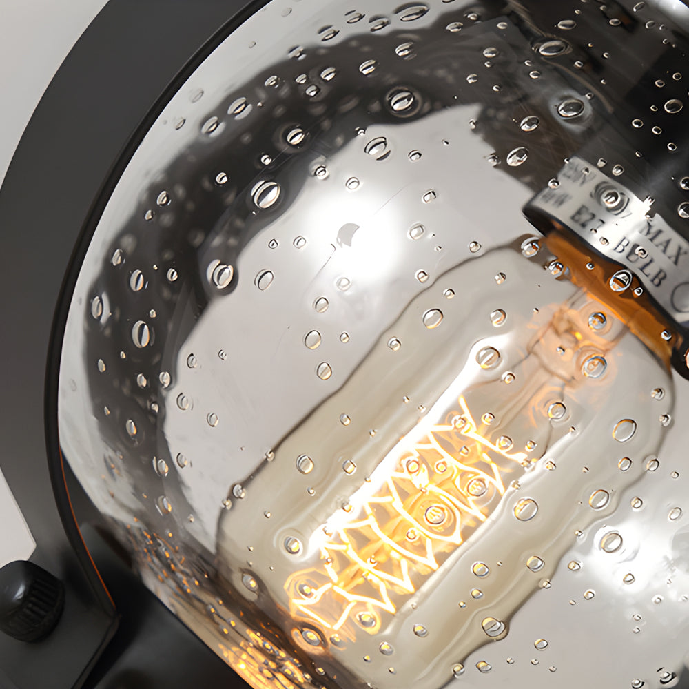 1-Licht LED Lampione da Esterno con Braccio Curvo