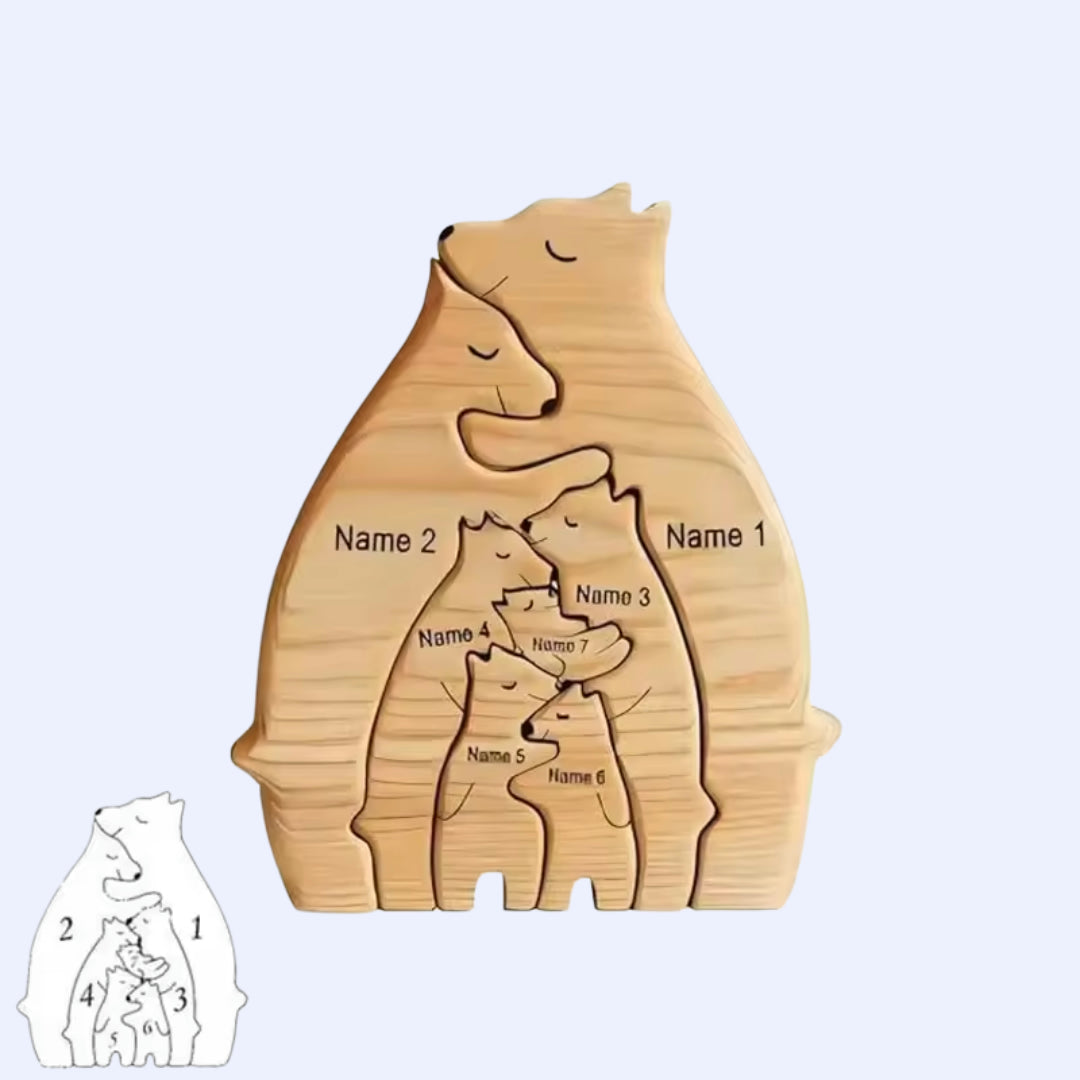Mother's Day Gift Wall Decoration Family Personalized Name Plaque
