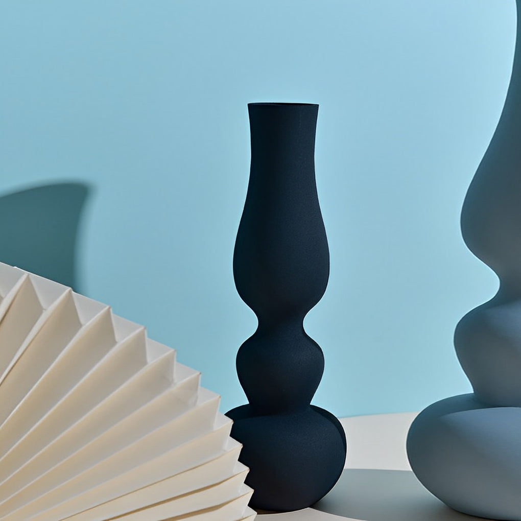 Set de 2 piezas en forma de calabaza negro y azul