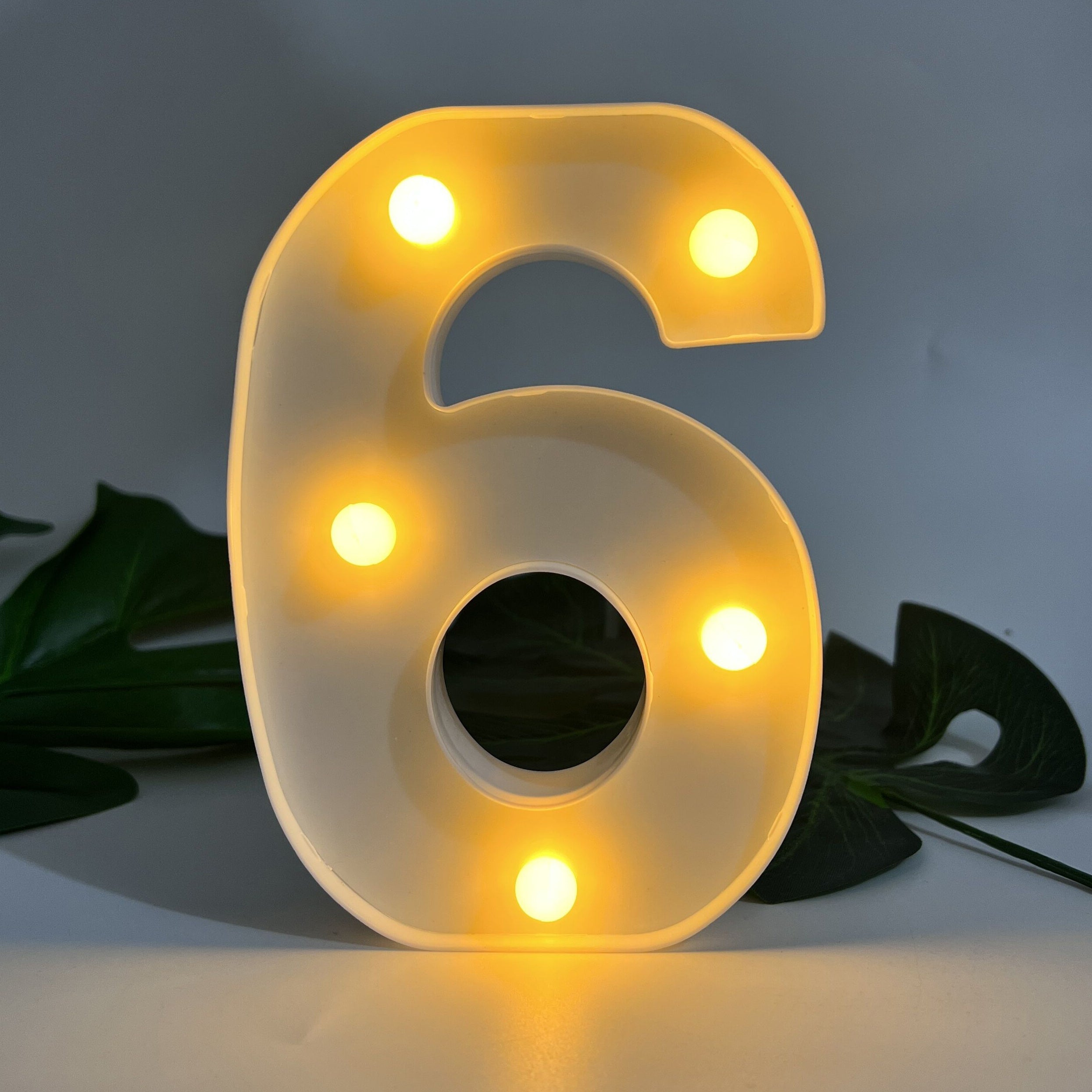 AlphaGlow - LED Decorative Letter Lamp with Battery Power Supply