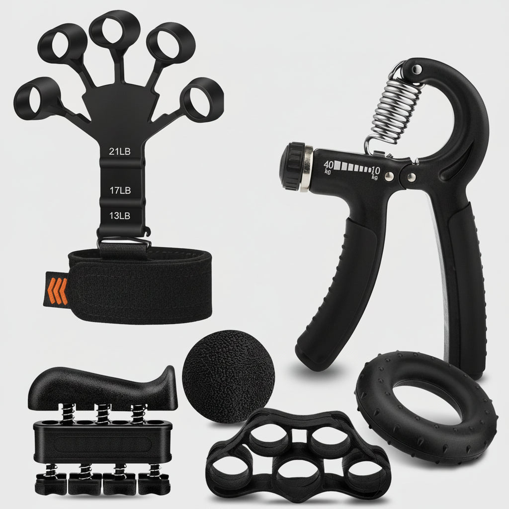 Impugnatura Trainer Kit Esercizi Dita Ergonomico Portatile
