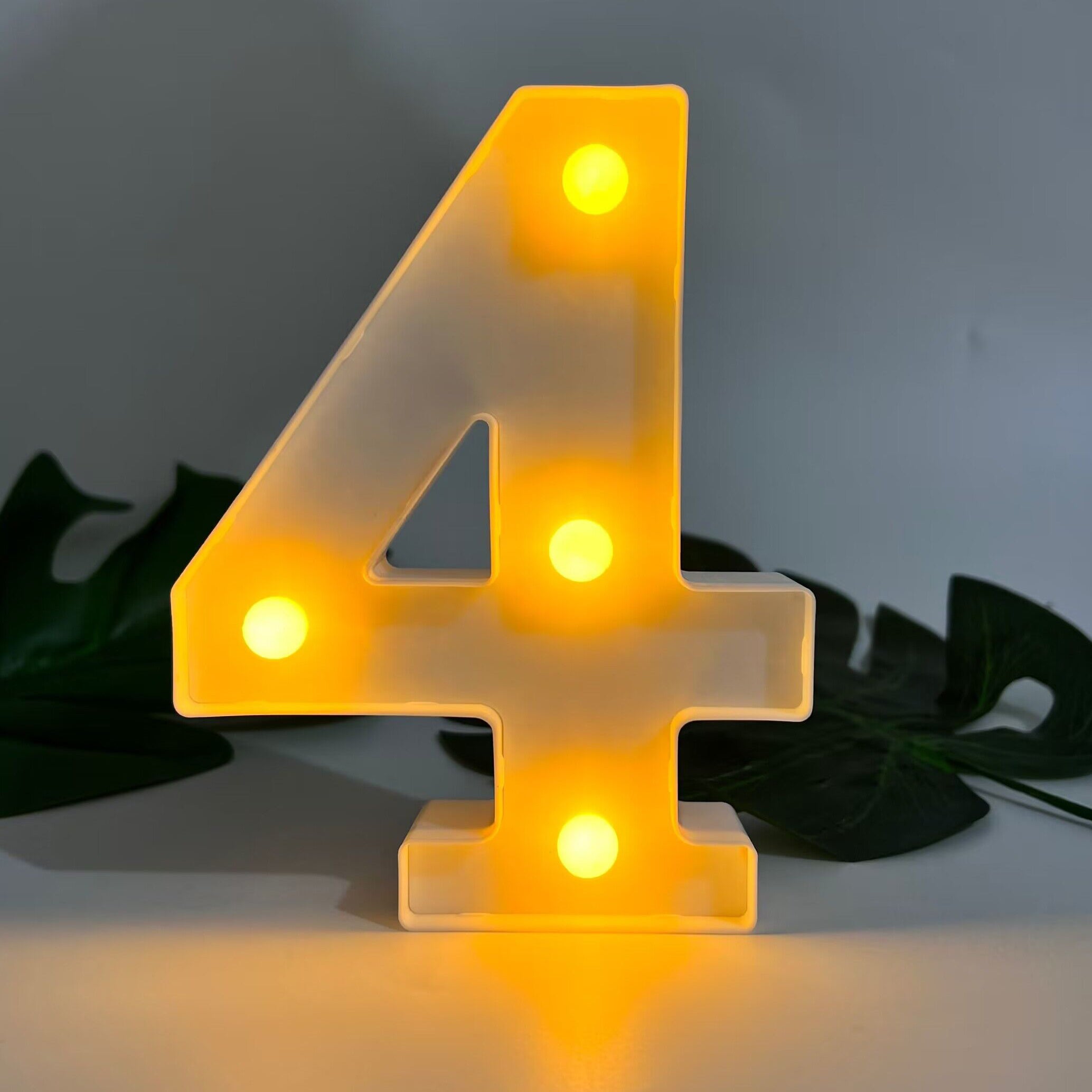 AlphaGlow - LED Decorative Letter Lamp with Battery Power Supply
