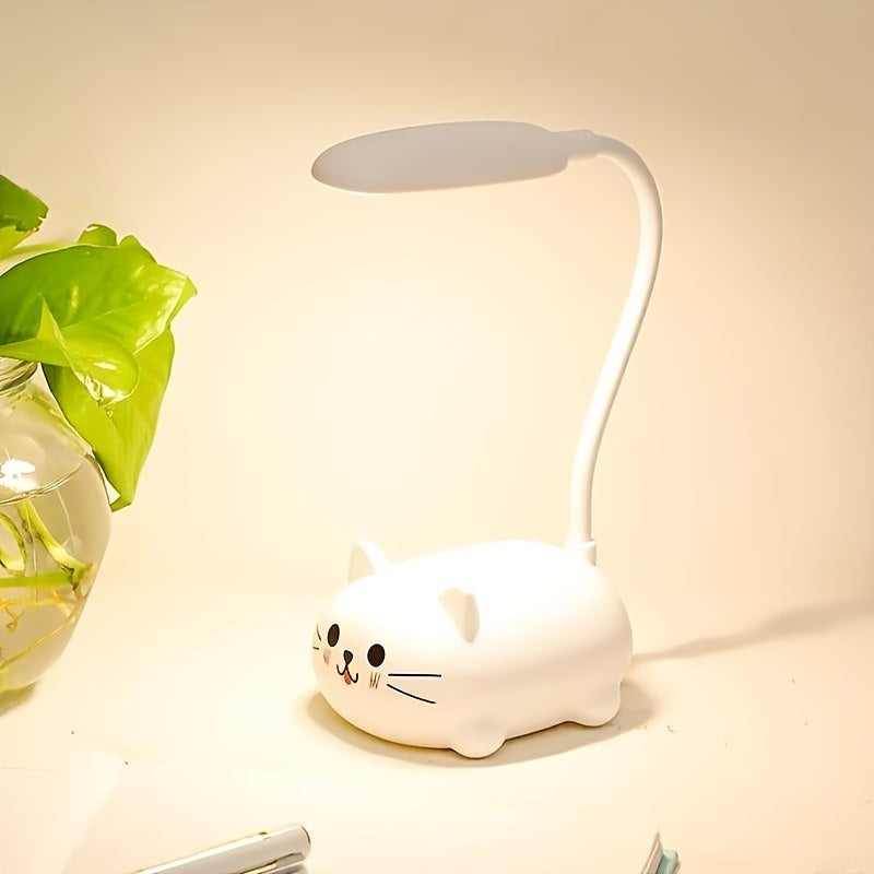 KatanaLicht - Lampada da scrivania LED regolabile con funzione di ricarica USB