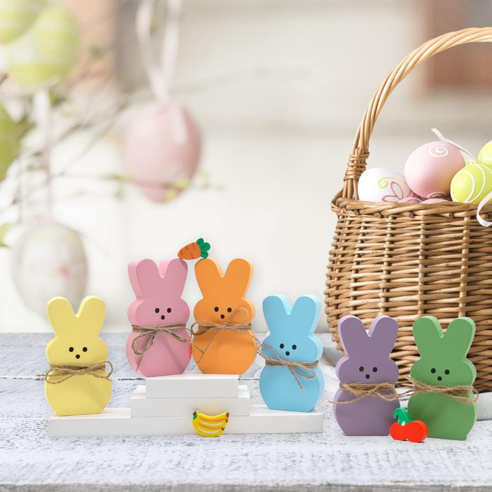 Easter Monday Easter Decoration Rabbit Figurine Set Table Decoration