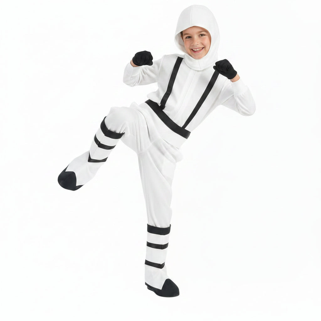 Fato de Astronauta Completo para Criança Halloween Carnaval Espaço