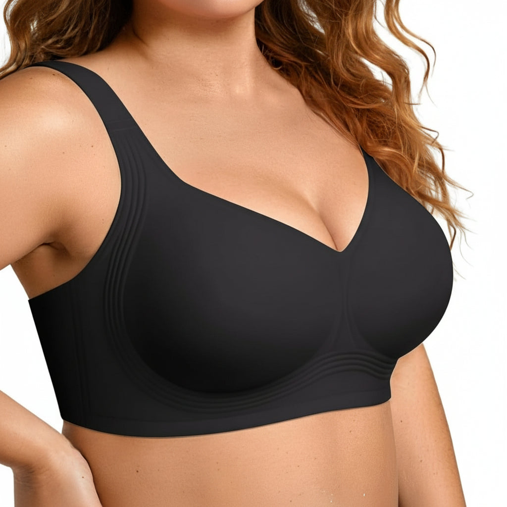 Ladies Seamless Comfort Bra Without Underwire Full Support