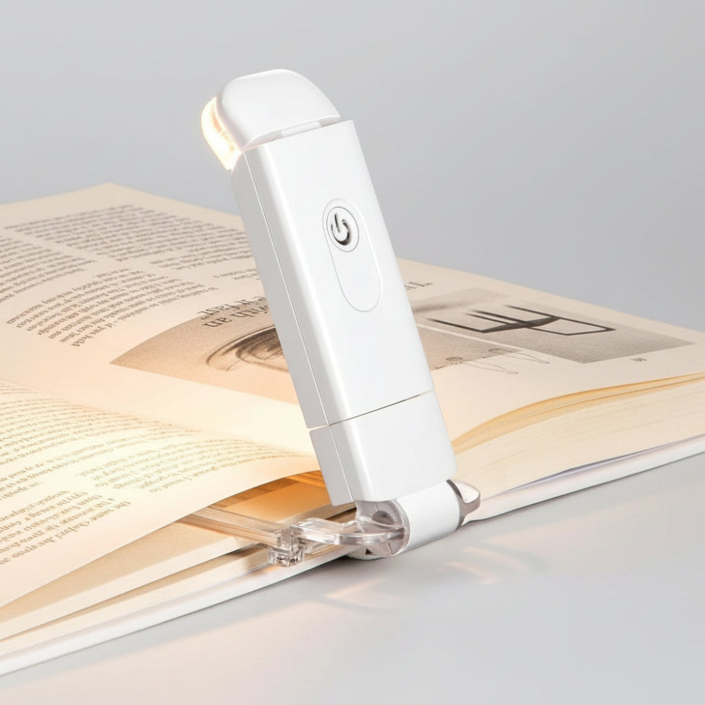 Candeeiro de leitura LED Luz âmbar amiga dos olhos