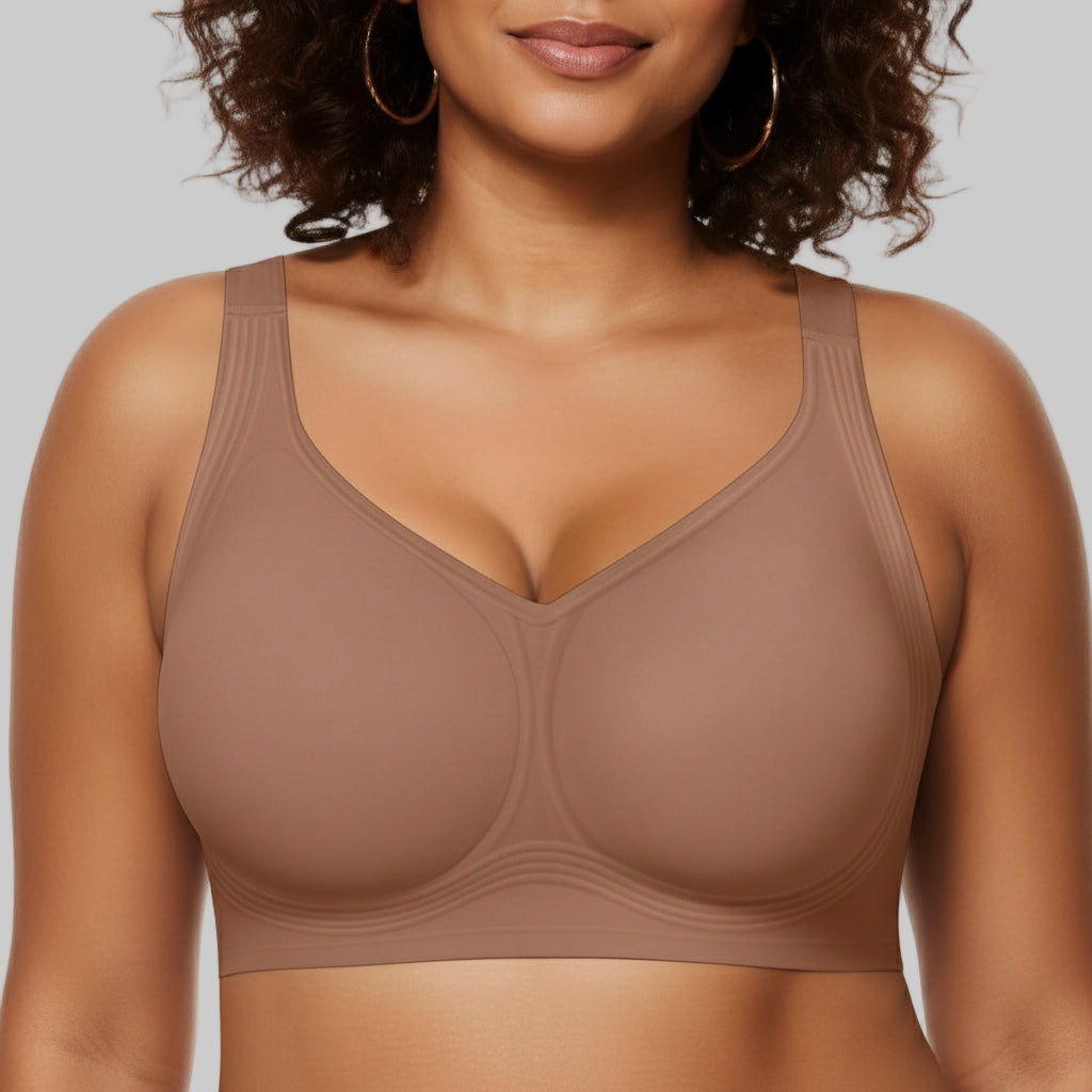 Ladies Seamless Comfort Bra Without Underwire Full Support