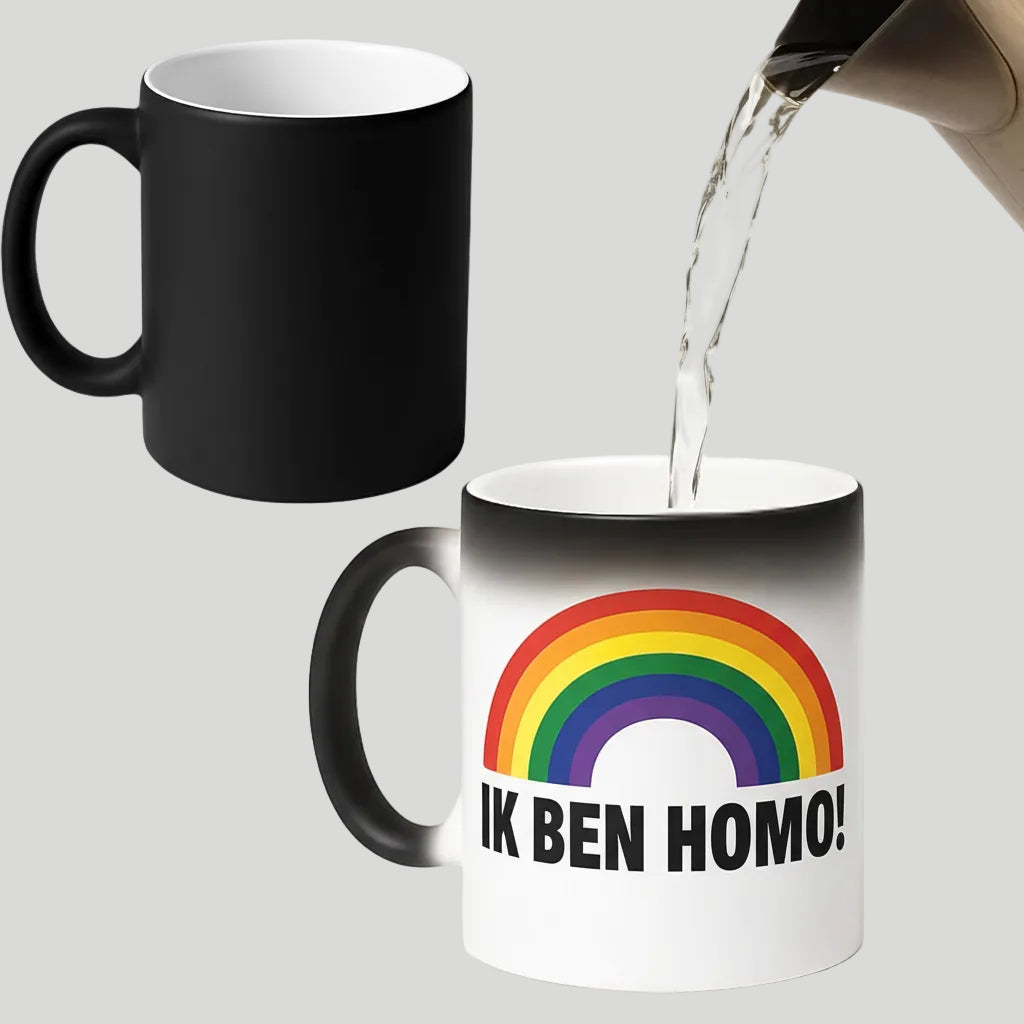 Tazza Che Cambia Colore Sono Gay Regalo Scherzo Feste Natale