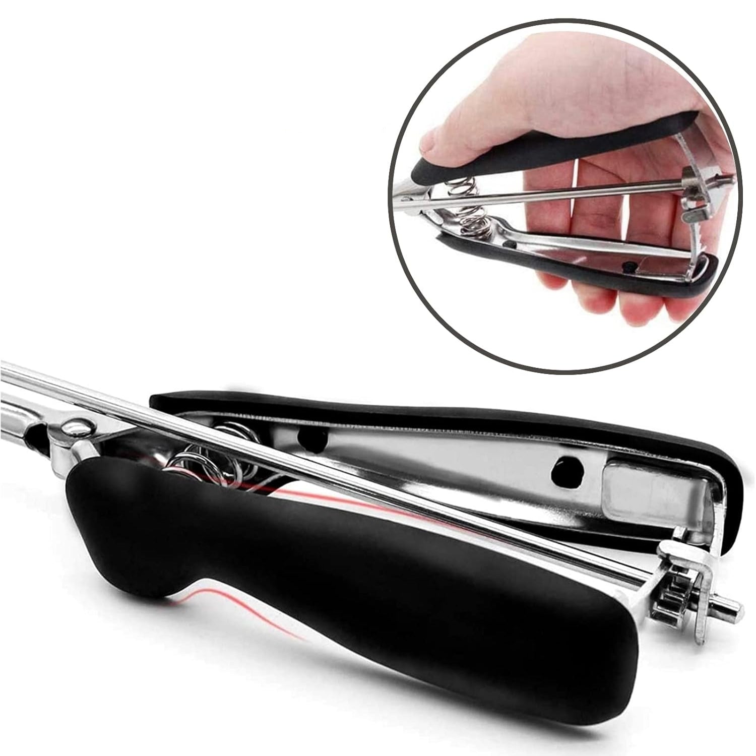Set Pala Ghiaccio Acciaio Inox Leva Pinza Porzionare Cuocere