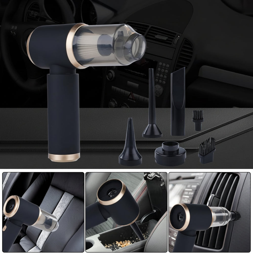 Handheld Vacuum Cleaner Wireless Compact Strong Suction Power Car Home