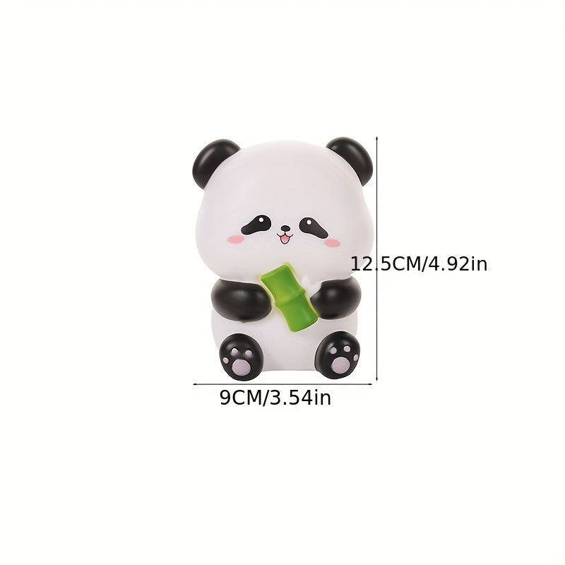 PandaGlow - Lampada Notturna LED Ombreggiata per Scrivania e Camera da Letto