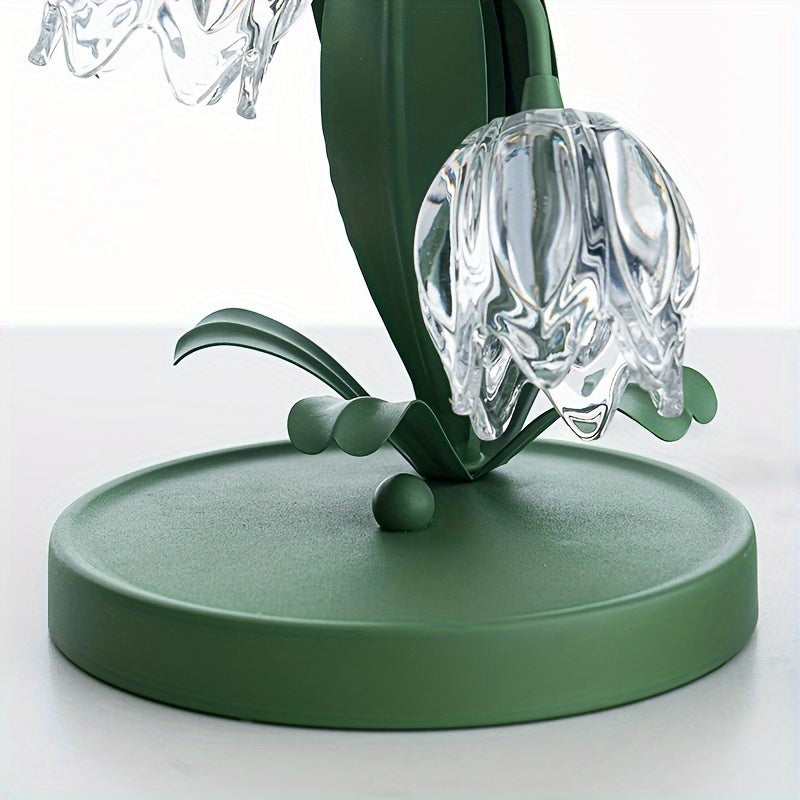 BellBloom - Elegante Candeeiro de Mesa com LED Bellflower